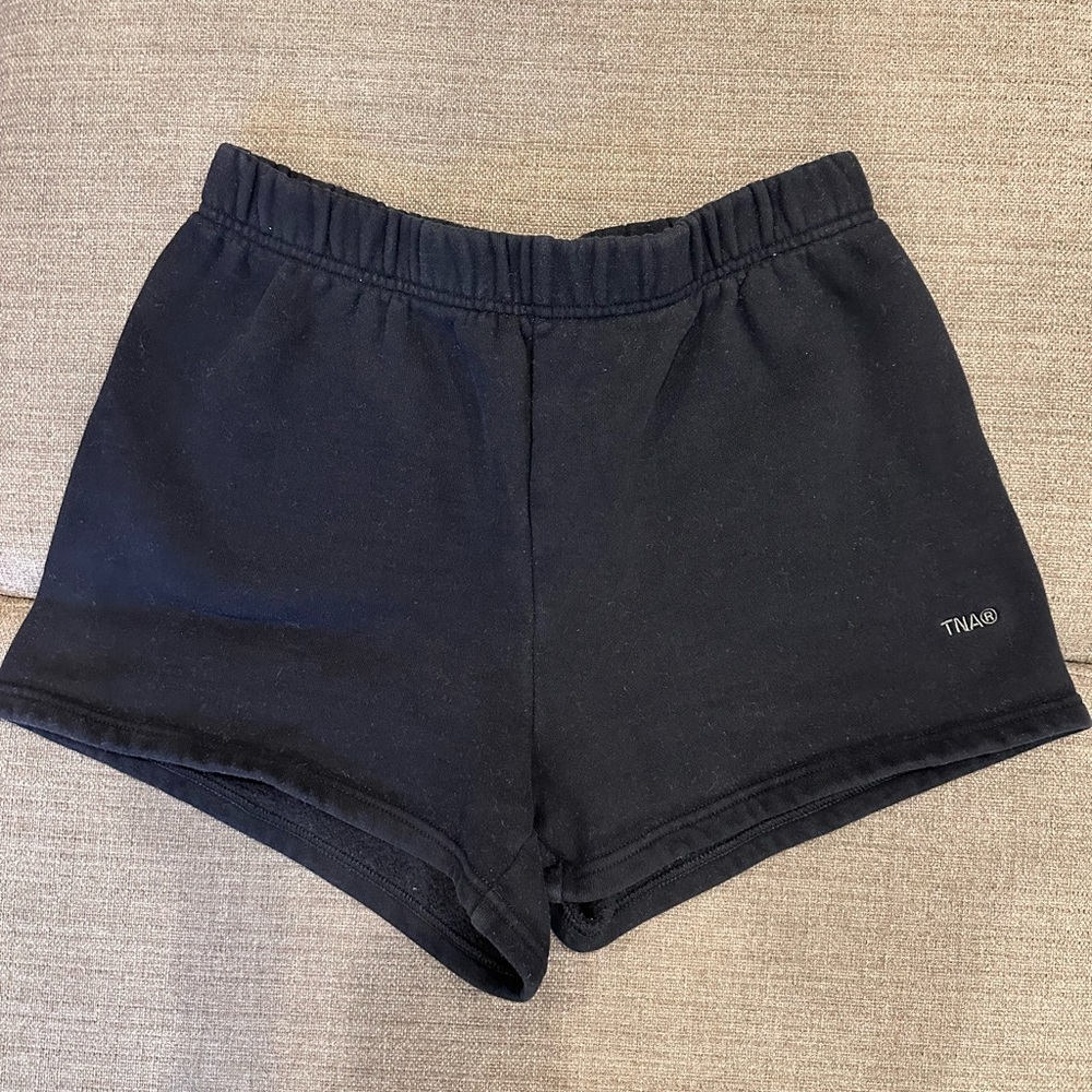 TNA Perfect Fit Black Sweatshorts